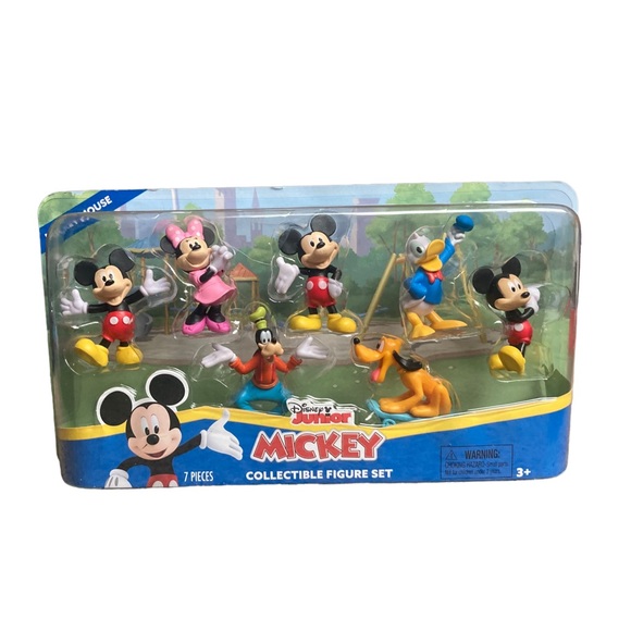 Disney Mickey Collectible Friends Figure Set 7 Pack Exclusive - Picture 1 of 3